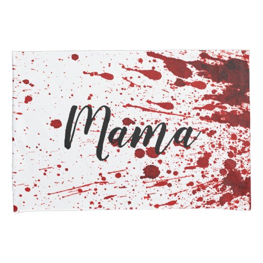 Gepersonaliseerde kussen Hoesjes Blood Splatter Va Kussensloop (Voorkant-Rechts)