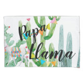 Gepersonaliseerde kussen Hoesjes Boho Llama Bohemi Kussensloop (Voorkant-Links)