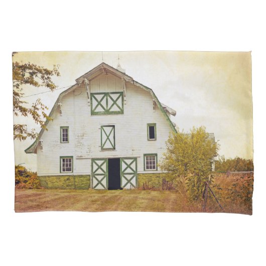 Gepersonaliseerde kussen Hoesjes Sunset Barn Count Kussensloop (Voorkant-Links)