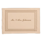 Gepersonaliseerde Kussensloop set (Voorkant-Rechts)