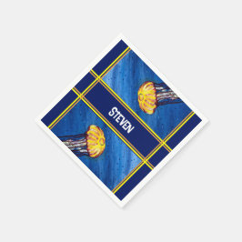 Gepersonaliseerde kwallen servet