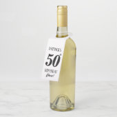 Gepersonaliseerde labels, shot Bottle Label (Schuin)