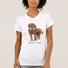 Gepersonaliseerde labradoodle Mum Ma T Shirt