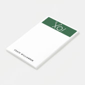 Gepersonaliseerde Lacrosse Gifts Post-it® Notes (Schuin)