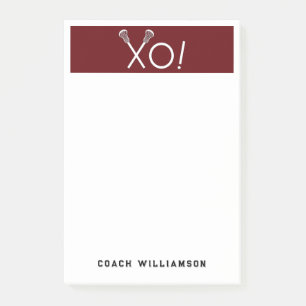 Gepersonaliseerde Lacrosse Gifts Post-it® Notes