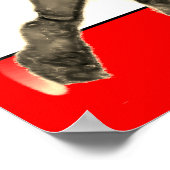 Gepersonaliseerde lacrosse poster (Hoek)