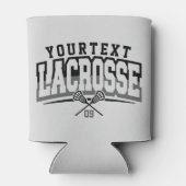 Gepersonaliseerde Lacrosse-speler NAAM TOEVOEGEN T Blikjeskoeler (Achterkant)