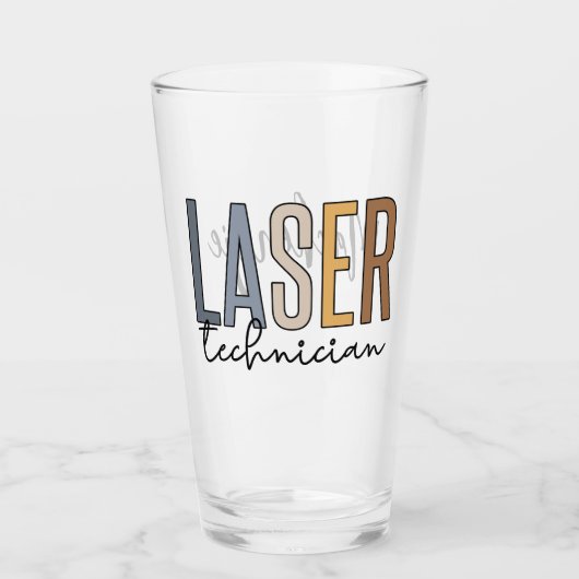 Gepersonaliseerde lasertechnicus | Lasertechnologi Glas (Voorkant)
