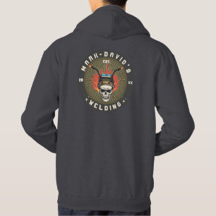 Gepersonaliseerde Lasser Metaal Arbeider Lassen Wo Hoodie