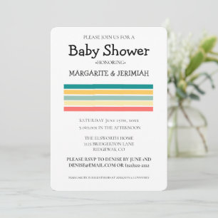 Gepersonaliseerde Laten we het Baby shower van Bea Kaart