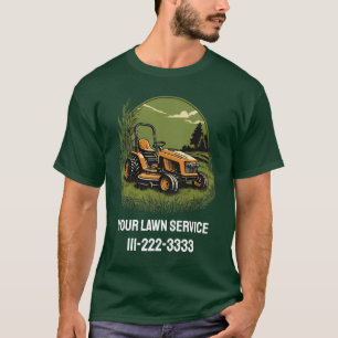 Gepersonaliseerde Lawn Care Landscaping Service Be T-shirt