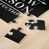 Gepersonaliseerde leeftijd tot perfecte legpuzzel (Zijkant)