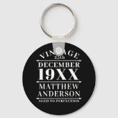 Gepersonaliseerde  leeftijd tot perfecte sleutelhanger (Voorkant)