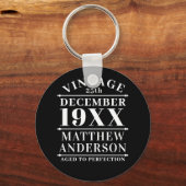 Gepersonaliseerde  leeftijd tot perfecte sleutelhanger (Voorkant)