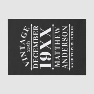 Gepersonaliseerde  leeftijd tot perfecte tissuepapier