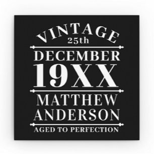 Gepersonaliseerde  leeftijd tot perfecte vierkante visitekaartje