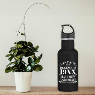 Gepersonaliseerde  leeftijd tot perfecte waterfles 