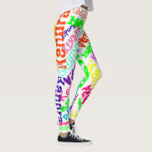 Gepersonaliseerde Leggings Aangepaste naam (Rechts)