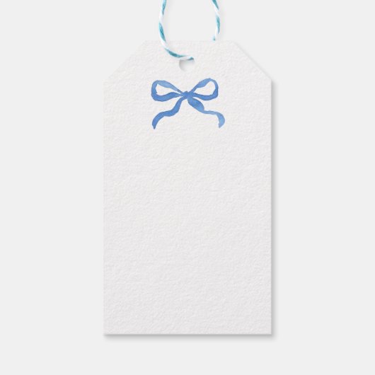 Gepersonaliseerde Lemon Topiary, Chinoiserie Cadeaulabel (Achterkant)