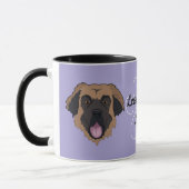 Gepersonaliseerde Leonberger Pa/mam Mok (Links)
