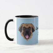 Gepersonaliseerde Leonberger Pa/mam Mok (Links)