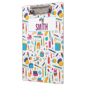 Gepersonaliseerde leraar – Aangepaste naam Terug n Klembord (Links)