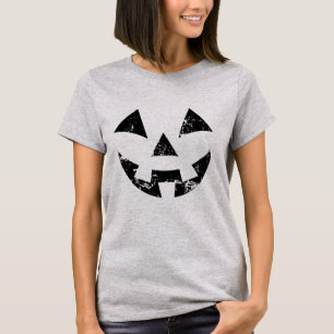 Gepersonaliseerde leraar Halloween Jack op lantaar T-shirt