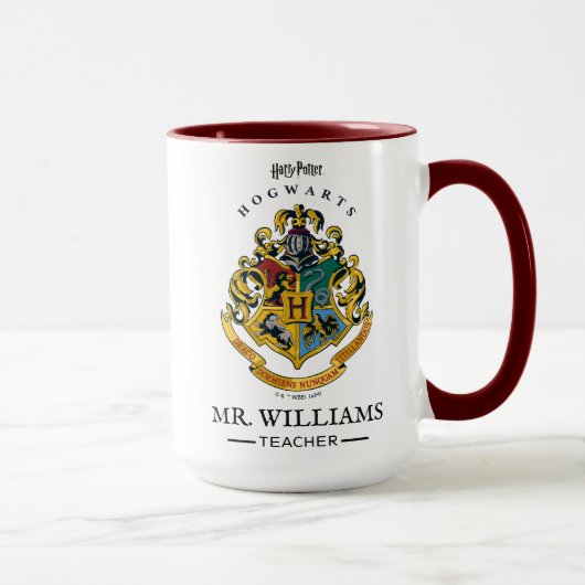 Gepersonaliseerde leraar | HARRY POTTER™-badge Mok (Rechts)