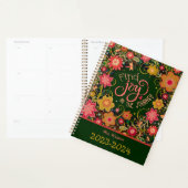 Gepersonaliseerde Leraar Joy in Journey Bloemen Planner (Display)