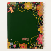 Gepersonaliseerde Leraar Joy in Journey Bloemen Planner (Achterkant)