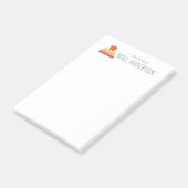 Gepersonaliseerde leraar Notitieblok Waardering Gi Post-it® Notes (Schuin)