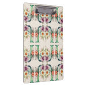 Gepersonaliseerde letter J Floral Waterverf Teache Klembord (Rechts)