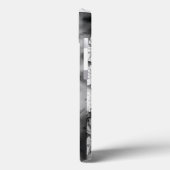 Gepersonaliseerde letter M Elegante Bloemen Waterv Case-Mate iPhone Case (Achterkant / Links)