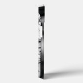 Gepersonaliseerde letter M Elegante Bloemen Waterv Case-Mate iPhone Case (Achterkant / Rechts)