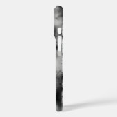 Gepersonaliseerde letter M Elegante Bloemen Waterv Case-Mate iPhone Case (Achterkant / Links)