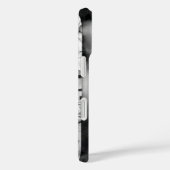 Gepersonaliseerde letter M Elegante Bloemen Waterv Case-Mate iPhone Case (Achterkant / Rechts)