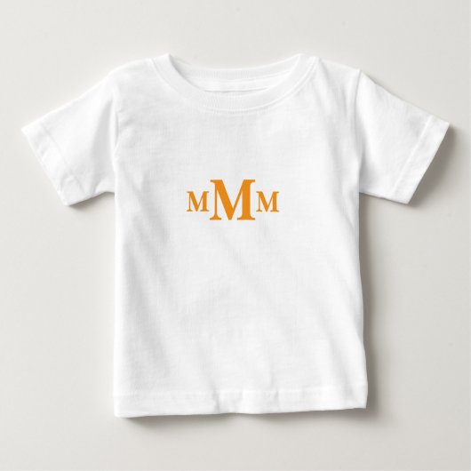 Gepersonaliseerde letter "M" monogram Sjabloon (Voorkant)