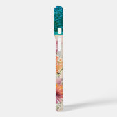 Gepersonaliseerde letter S Elegante Bloemen Waterv Case-Mate iPhone Case (Achterkant / Links)