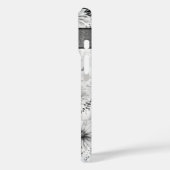 Gepersonaliseerde letter S Elegante Bloemen Waterv Case-Mate iPhone Case (Achterkant / Links)