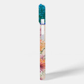 Gepersonaliseerde letter S Elegante Bloemen Waterv Case-Mate iPhone Case (Achterkant / Links)