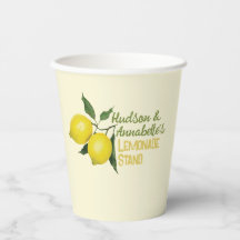 Gepersonaliseerde leuke Kinder limonade stand