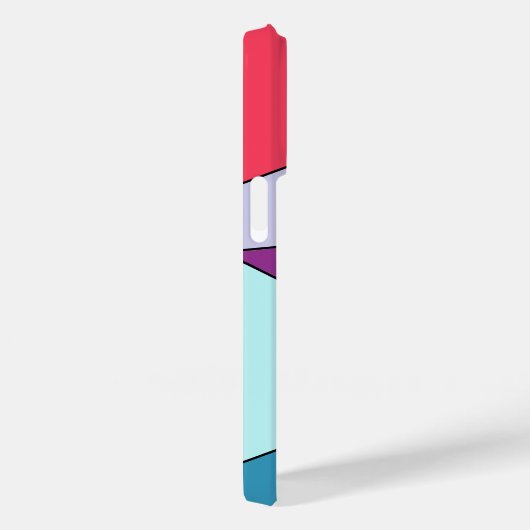 Gepersonaliseerde levendige geometrische Case-Mate iPhone case (Achterkant / Rechts)