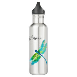 Gepersonaliseerde libel tumbler waterfles 