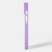 Gepersonaliseerde lichte violette radiale textuur  Case-Mate iPhone case (Achterkant / Links)