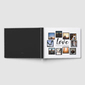 Gepersonaliseerde liefde foto bruiloft gastenboek (Volledig)