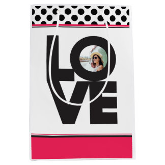 Gepersonaliseerde Liefde Gift Bag Medium Cadeauzakje