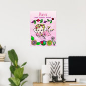 Gepersonaliseerde liefhebber, zegelbaar en aangepa poster (Thuiskantoor)