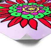 Gepersonaliseerde liefhebber, zegelbaar en aangepa poster (Hoek)