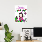 Gepersonaliseerde liefhebber, zegelbaar en aangepa poster (Thuiskantoor)