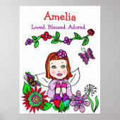 Gepersonaliseerde liefhebber, zegelbaar en aangepa poster (Voorkant)